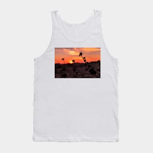 Orange dunes sunset Tank Top